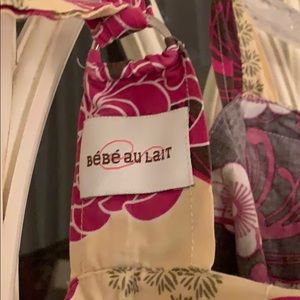 🤱Bebe Au Lait nursing's cover in hot pink, brown